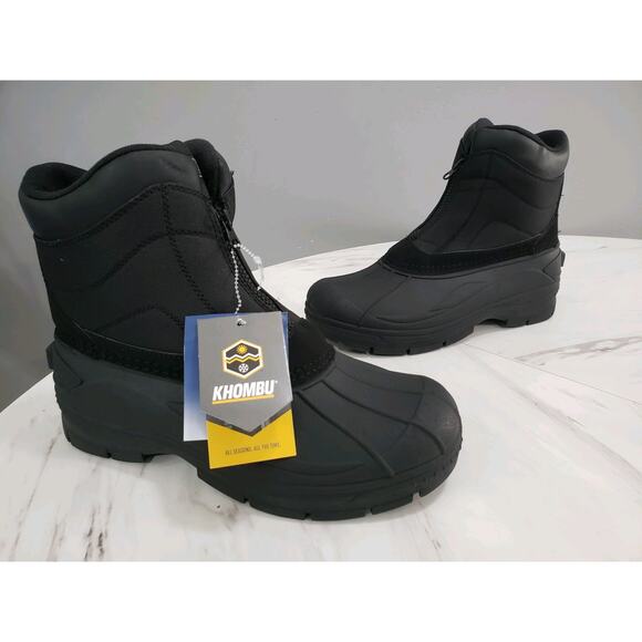NEW Khombu Paul Pac Boots‎ - Waterproof, Insulated Snow Winter Size 10 - - Picture 1 of 4